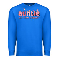 True Royal auntie like a mom only cooler Premium Sweatshirt - MaliasSmallBusiness
