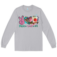 Moon Dust peace love art   ado Long Sleeve Tee - AdoDesignShop