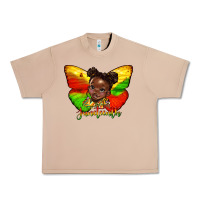 Burro juneteenth butterfly black girl Urban Heavy Tee - HRA Design Shop