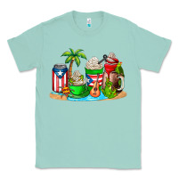 Seafoam puerto rico coffee cups Classic Tee - AdoDesignShop