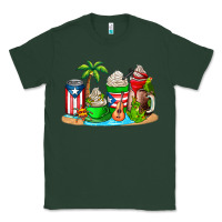 Sports Green puerto rico coffee cups Classic Tee - AdoDesignShop