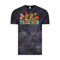 Cloud Black p.e. teacher Vintage Tee - Zillion Design Studio