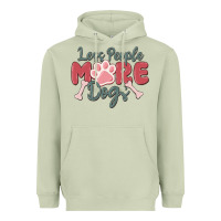 Matcha less people more dogs Heavyweight Hoodie - MaliasSmallBusiness