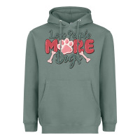 Sage less people more dogs Heavyweight Hoodie - MaliasSmallBusiness