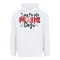 White less people more dogs Heavyweight Hoodie - MaliasSmallBusiness
