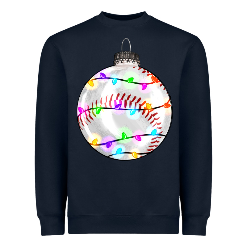 Christmas Baseball Heavyweight Sweatshirt by RanaPortraitStore | Teevron