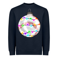 Navy Christmas baseball Heavyweight Sweatshirt - RanaPortraitStore