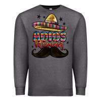 Charcoal Heather adios bitchachos Premium Sweatshirt - MaliasSmallBusiness
