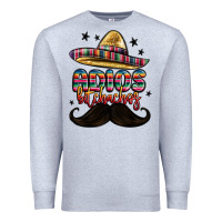 Heather Grey adios bitchachos Premium Sweatshirt - MaliasSmallBusiness