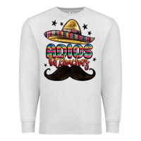 Oatmeal Heather adios bitchachos Premium Sweatshirt - MaliasSmallBusiness