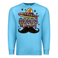 Ocean Blue adios bitchachos Premium Sweatshirt - MaliasSmallBusiness