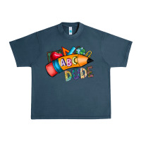 Midnight Navy dude Urban Heavy Tee - CowhideDigitalArt