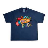 Navy dude Urban Heavy Tee - CowhideDigitalArt