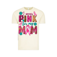 Vintage Arctic I Wear Pink For My Mom with Butterfly Vintage Tee - texasbilliewilder