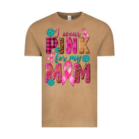 Vintage Camel I Wear Pink For My Mom with Butterfly Vintage Tee - texasbilliewilder