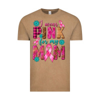 Vintage Coffee I Wear Pink For My Mom with Butterfly Vintage Tee - texasbilliewilder