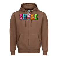 Chestnut shake with milkshake Zipper Hoodie - AdoDesignShop
