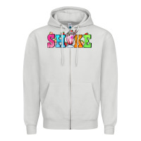 Dove Grey shake with milkshake Zipper Hoodie - AdoDesignShop
