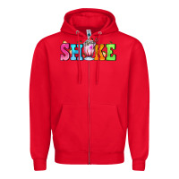 Red shake with milkshake Zipper Hoodie - AdoDesignShop