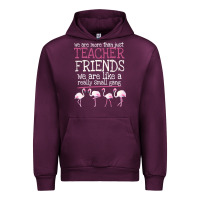 Mauve Wine We Are More Than Just Teacher Friends We Are Like A Really Small Gang Urban Hoodie - Bettercallsaul