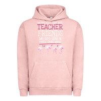 Pigment Salmon We Are More Than Just Teacher Friends We Are Like A Really Small Gang Urban Hoodie - Bettercallsaul