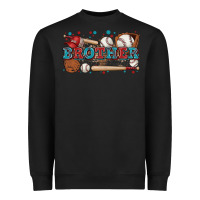 Black brother baseball Heavyweight Sweatshirt - Zillion Design Studio