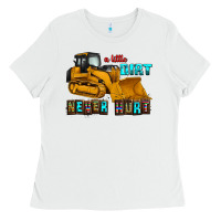 White a little dirt never hurt Ladies Tee - AdoDesignShop