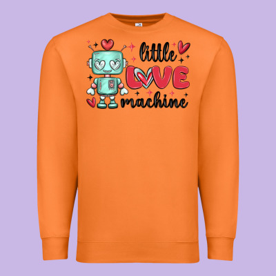 Little Love Machine Premium Sweatshirt Designed By Maliassmallbusiness