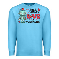 Ocean Blue little love machine Premium Sweatshirt - MaliasSmallBusiness