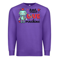 Purple little love machine Premium Sweatshirt - MaliasSmallBusiness