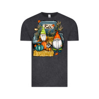 Vintage Black farm truck autumn gnomes Vintage Tee - RanaPortraitStore