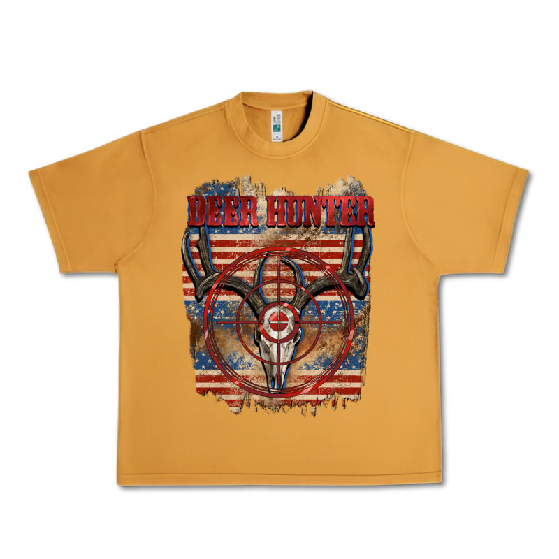Deer Hunter 4th Of July Urban Heavy Tee by CowGirlArtShop | Teevron