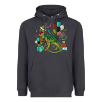 Smoke party t rex Heavyweight Hoodie - MaliasSmallBusiness