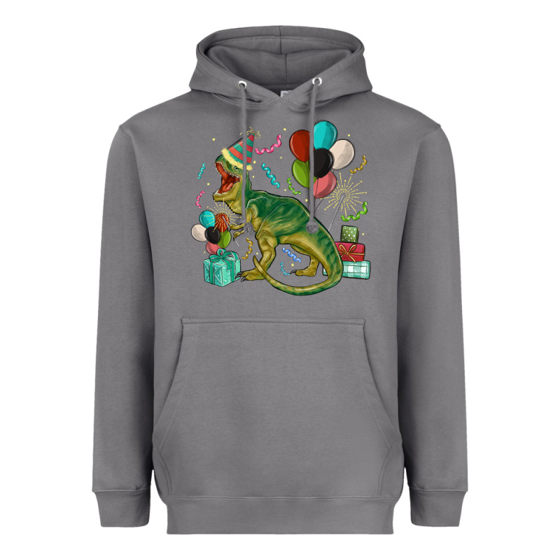 Party T Rex Heavyweight Hoodie by MaliasSmallBusiness | Teevron