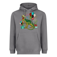 Storm party t rex Heavyweight Hoodie - MaliasSmallBusiness