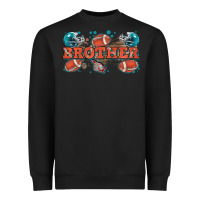 Black brother American football Heavyweight Sweatshirt - Zillion Design Studio
