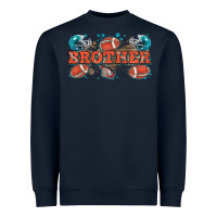 Navy brother American football Heavyweight Sweatshirt - Zillion Design Studio
