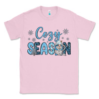 Bubblegum Pink cozy season gnome coffee Classic Tee - JahusDesignShop