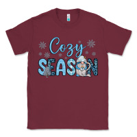 Burgundy cozy season gnome coffee Classic Tee - JahusDesignShop
