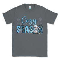 Charcoal Heather cozy season gnome coffee Classic Tee - JahusDesignShop