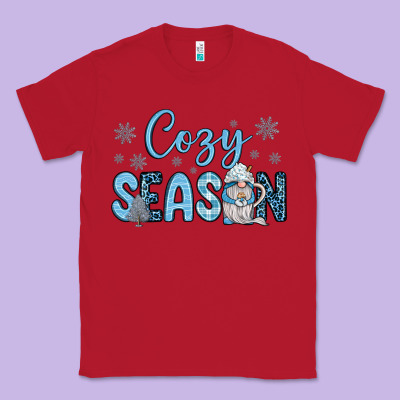 Cozy Season Gnome Coffee Classic Tee Designed By Jahusdesignshop