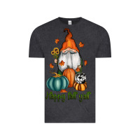 Vintage Black happy fall y'all gnome Vintage Tee - RanaPortraitStore