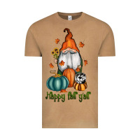 Happy Fall Y'all Gnome Vintage Tee | Teevron