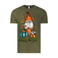 Vintage Olive happy fall y'all gnome Vintage Tee - RanaPortraitStore
