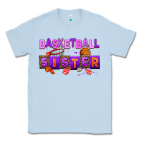 Dusty Blue basketball sıster Classic Tee - AdoDesignShop