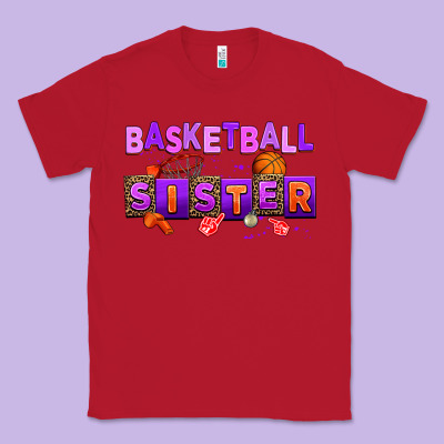 Basketball Sıster Classic Tee Designed By Adodesignshop