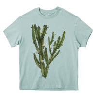 Arona cereus jamacaru Heavy Core Tee - LillyAllenDesigns