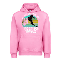 Fuchsia Pink Don t Follow Me I Do Stupid Things Urban Hoodie - Bettercallsaul