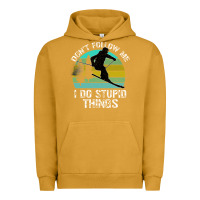 Pigment Peanut Butter Don t Follow Me I Do Stupid Things Urban Hoodie - Bettercallsaul