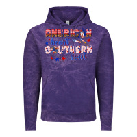 Cloud Purple American heart southern soul Vintage Hoodie - texasbilliewilder